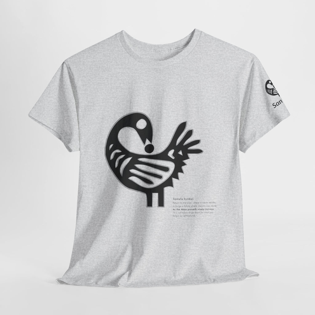 T-shirt - Sankofa - Light-Tone Text Edition