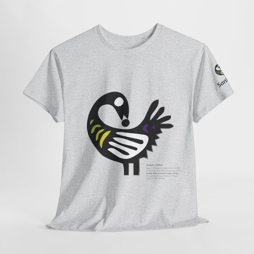 T-shirt - Sankofa [B/Y] - Light-Tone Text Edition