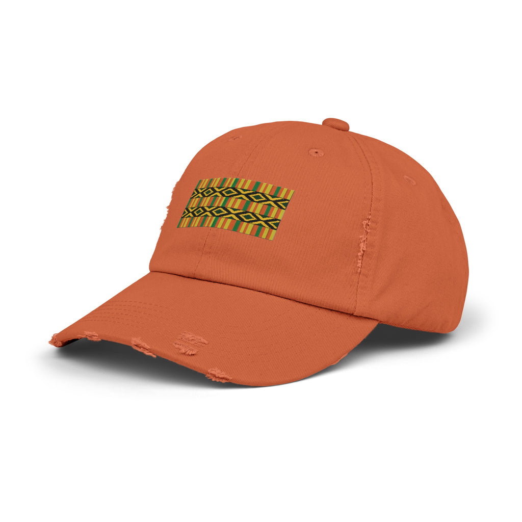 Kente Design Adjustable Trucker Cap