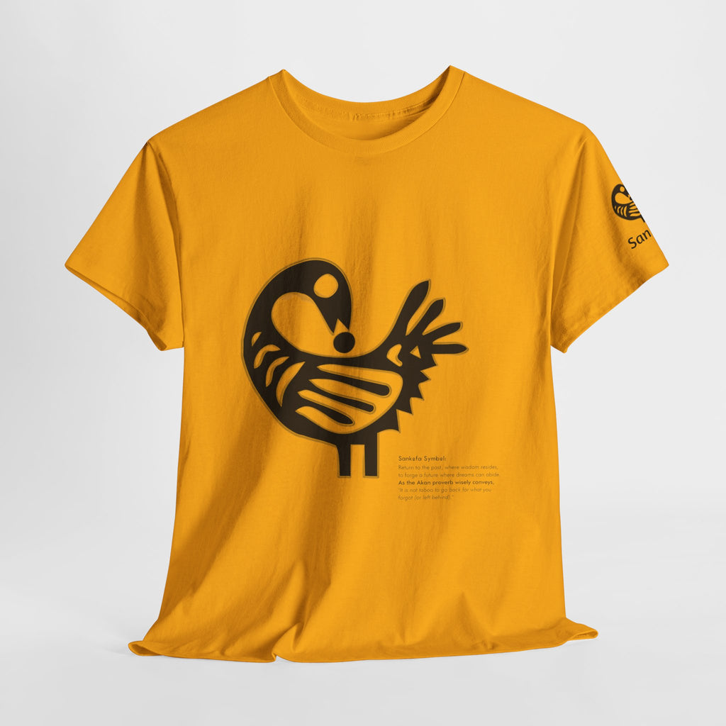 T-shirt - Sankofa - Light-Tone Text Edition