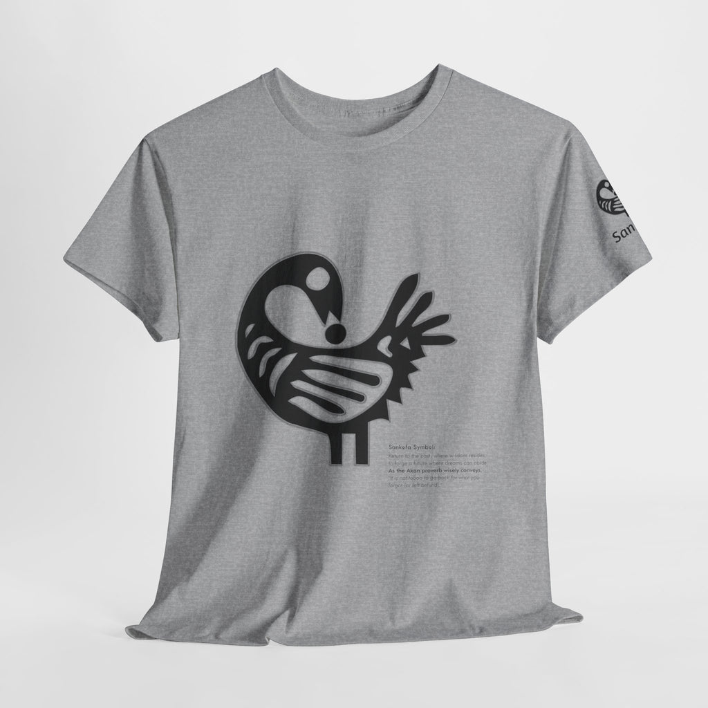 T-shirt - Sankofa - Light-Tone Text Edition