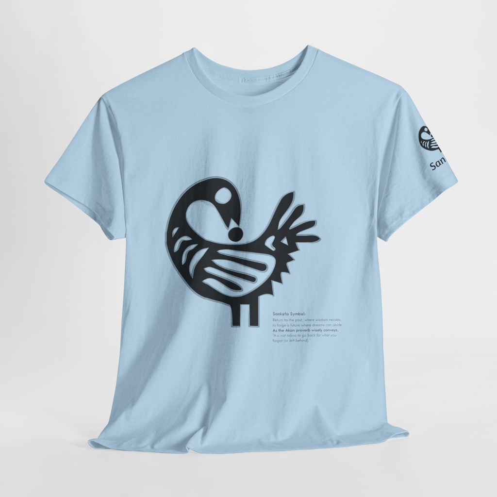 T-shirt - Sankofa - Light-Tone Text Edition