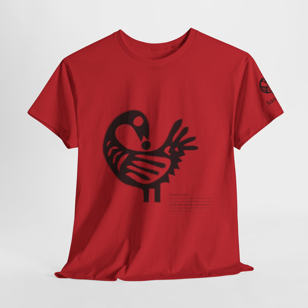 T-shirt - Sankofa - Light-Tone Text Edition