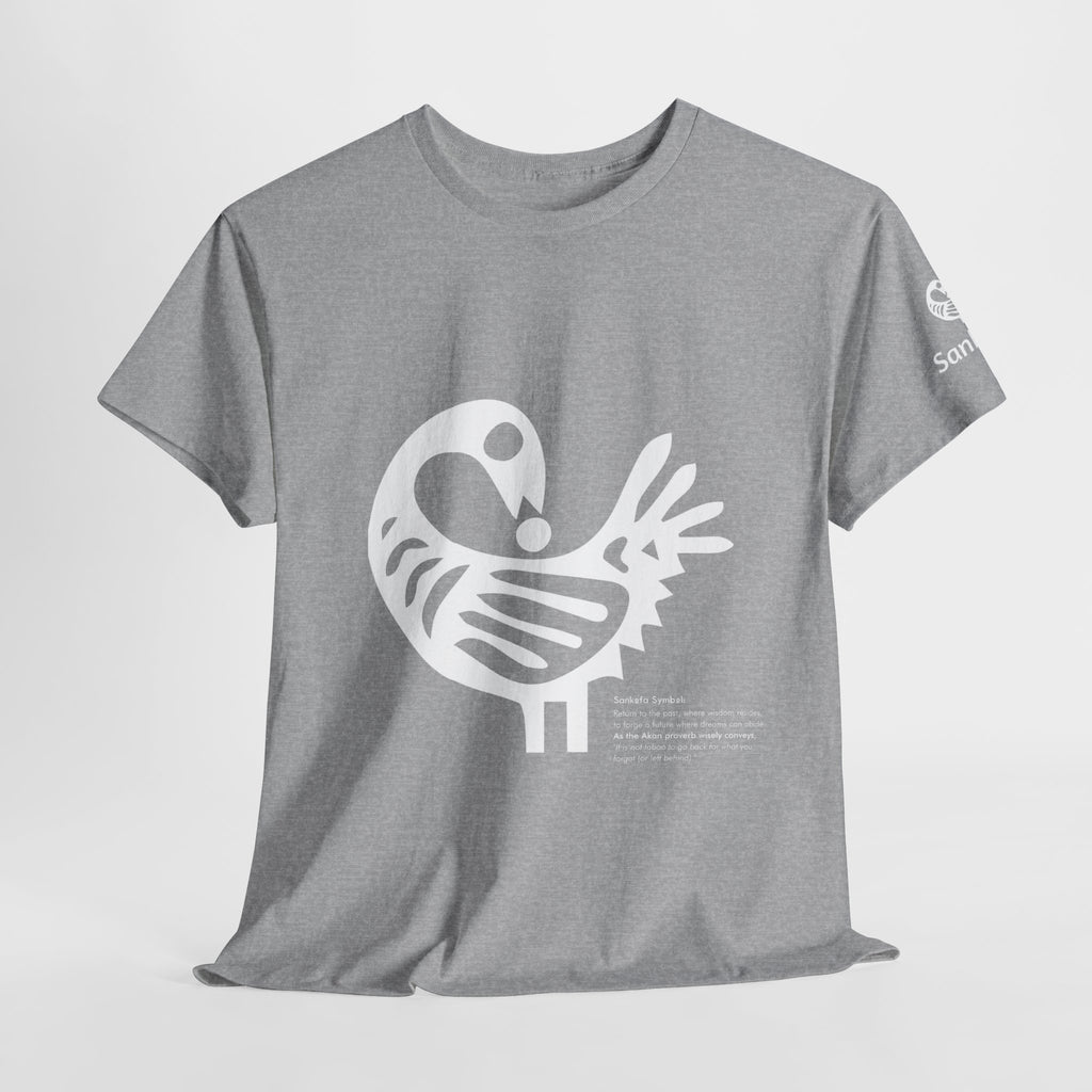 T-shirt - Sankofa - Dark-Tone Text Edition