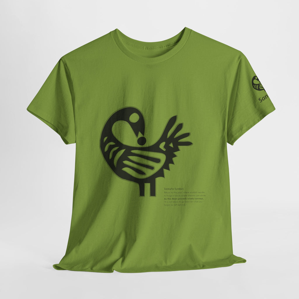 T-shirt - Sankofa - Light-Tone Text Edition