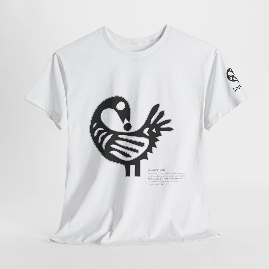 T-shirt - Sankofa - Light-Tone Text Edition